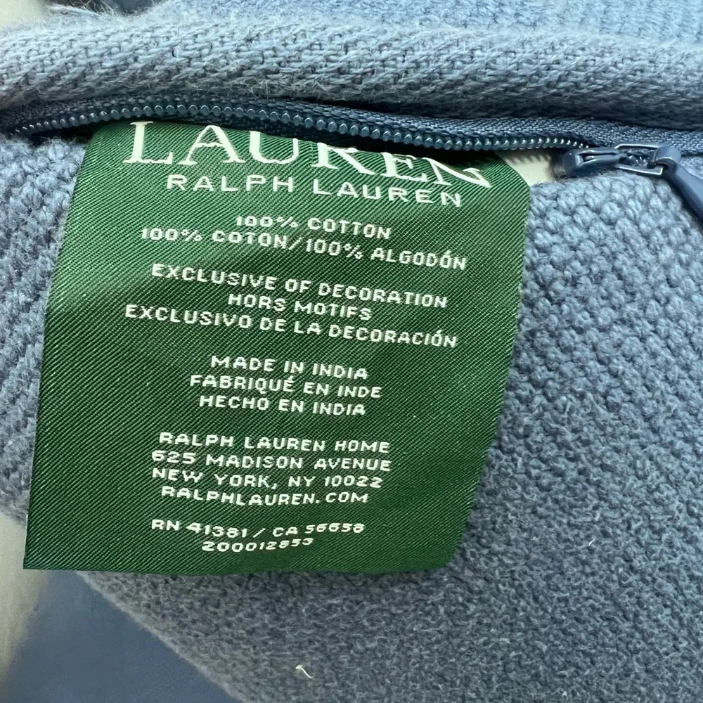 Ralph Lauren 20x20 knit throw decorative‎ pillow